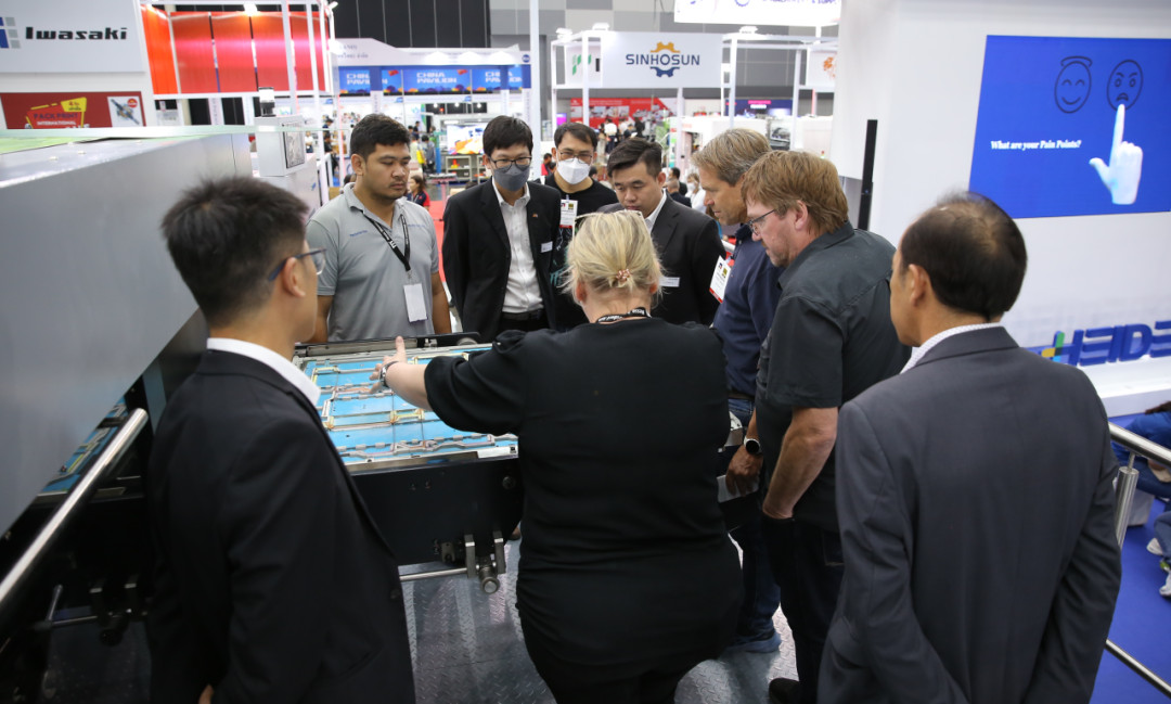 MK Promatrix106CSB 在泰國2023 Pack Print International (PPI)大放異彩！